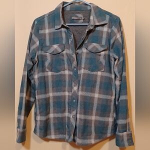 Prana lined flannel shirt
